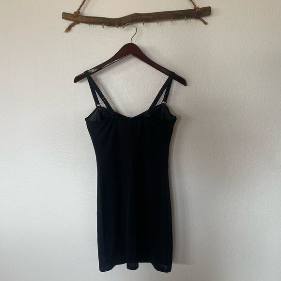 Black slip dress - Picture 3 of 4
